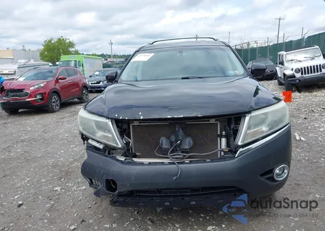 2013 Nissan Pathfinder Platinum из США, поврежденный, VIN 5N1AR2MM2DC637622